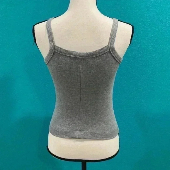 Zenana outfitters grey halter neck tank top in size xs - Picture 2 of 4
